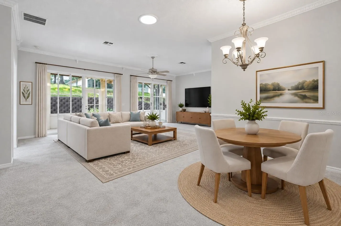 Dining Room/Virtually Stage