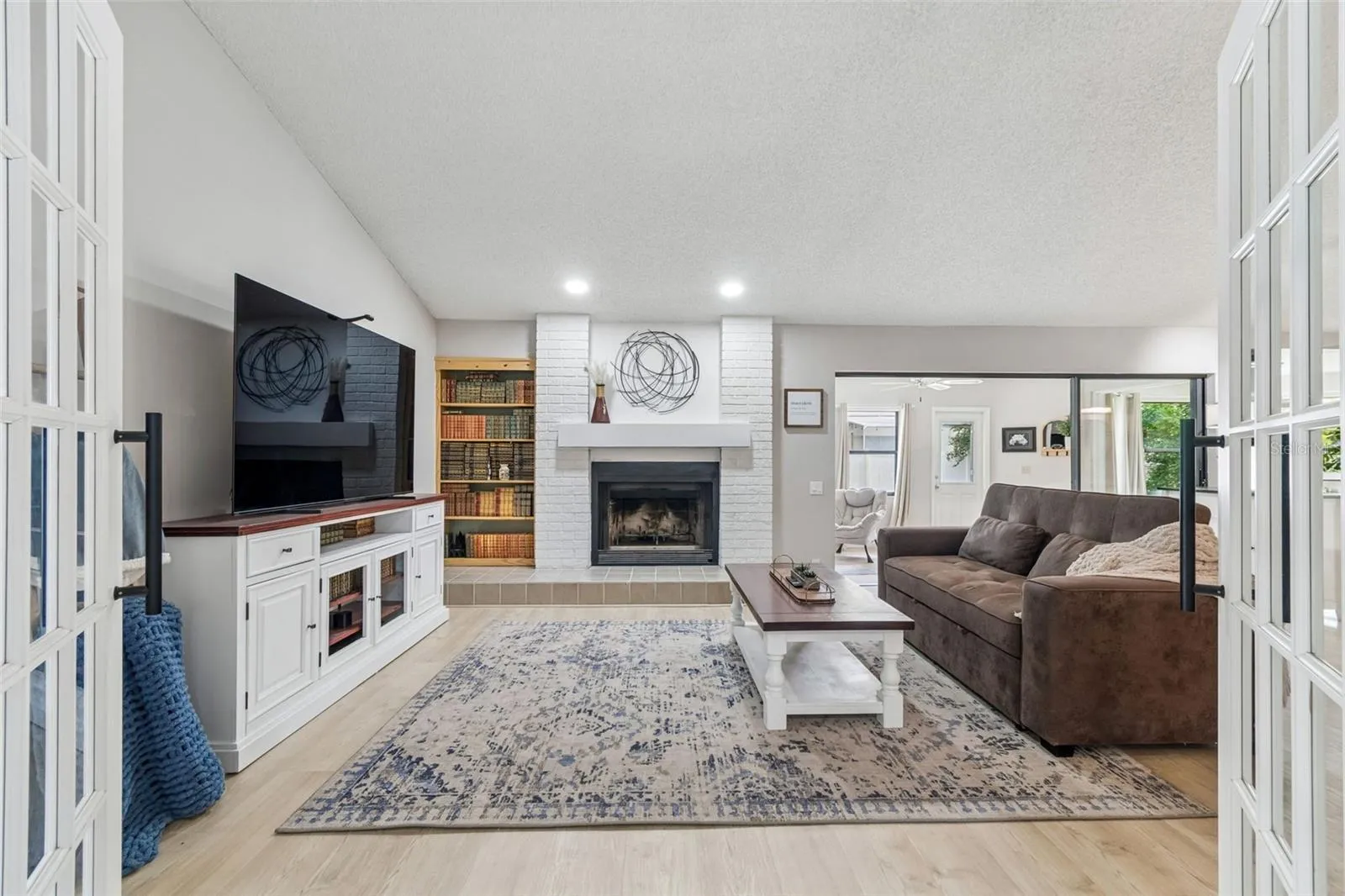 Living Room through 2nd Bedroom doors