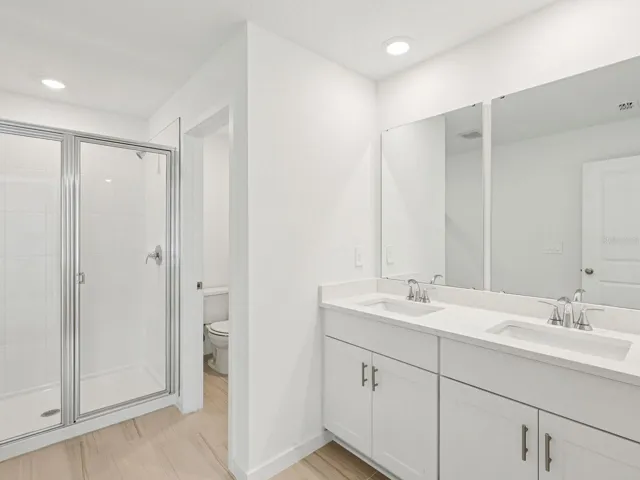 Photos are not of the actual home, but are photos of the builder home with same floorplan