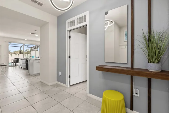 welcoming entryway