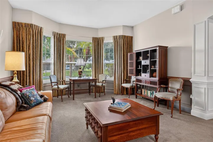 Multiple entertaining spaces