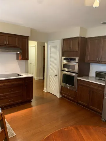 Pantry in kitchen with lots of storage
