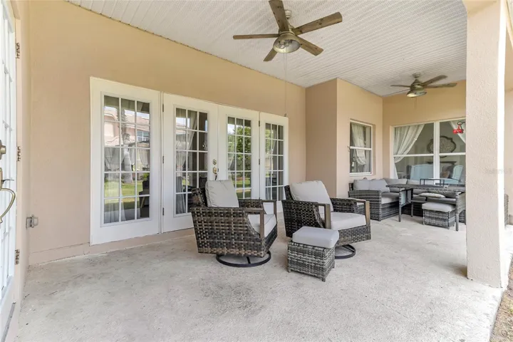 Back patio