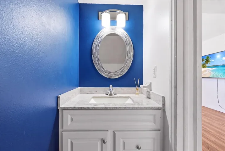 Half bath downstairs