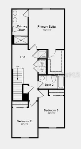 Floor 2 - Additional Highlights Include: upgraded cabinets and flooring, quartz countertops, refrigerator, washer, dryer and 2
