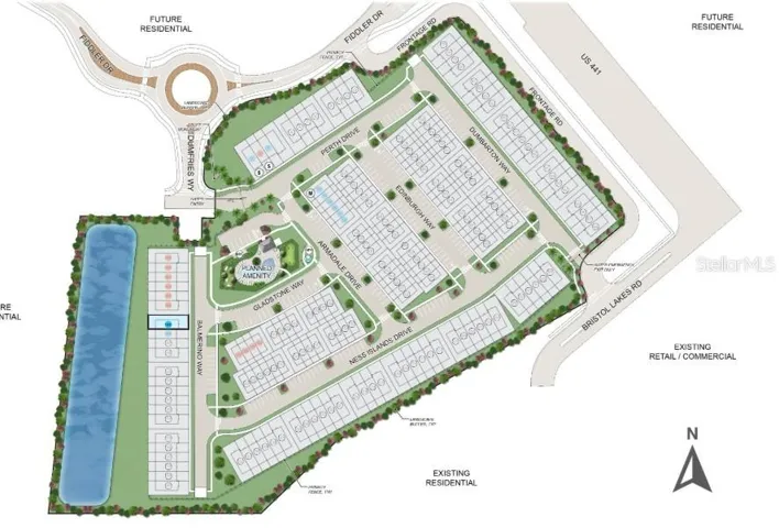 2631 Balmerino Way Site Map