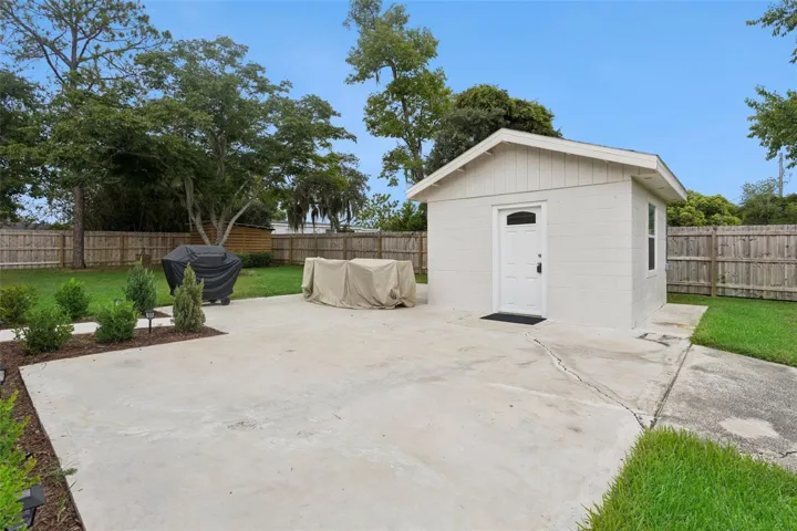 Back Porch & Shed