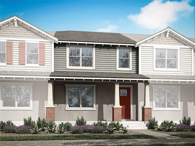 Rainwood - Aurora Floorplan - Craftsman Elevation - Architect's Rendering