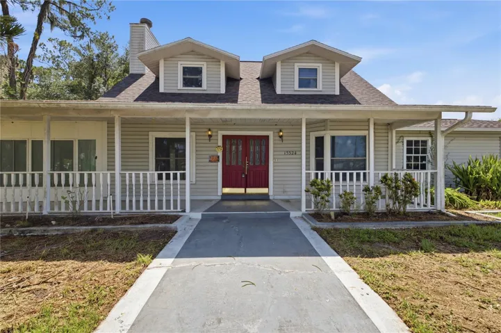 Front porch entrance