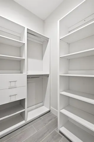 Primary Closet with Abundant Storage Space
