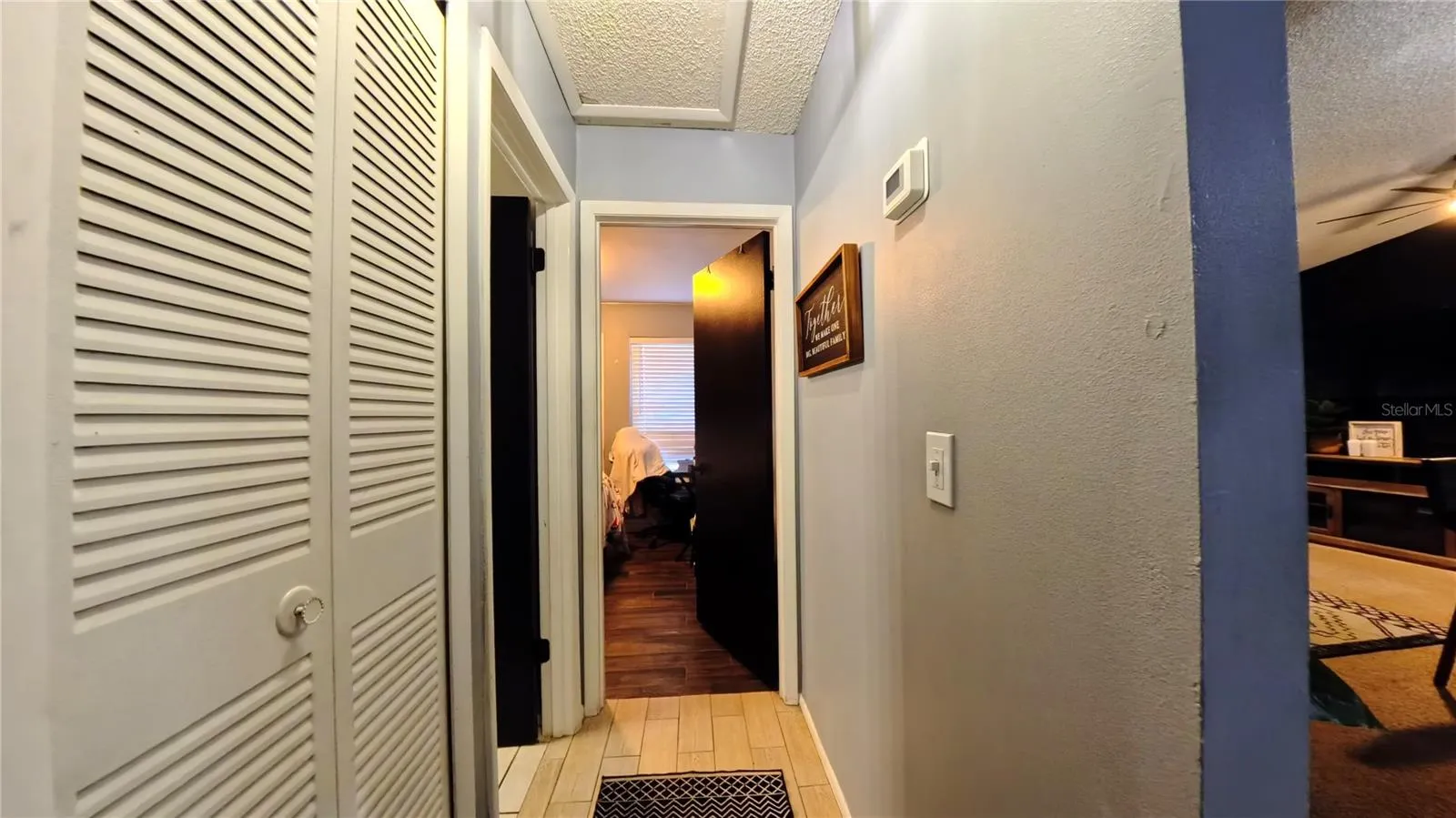 Hallway leading to bedrooms