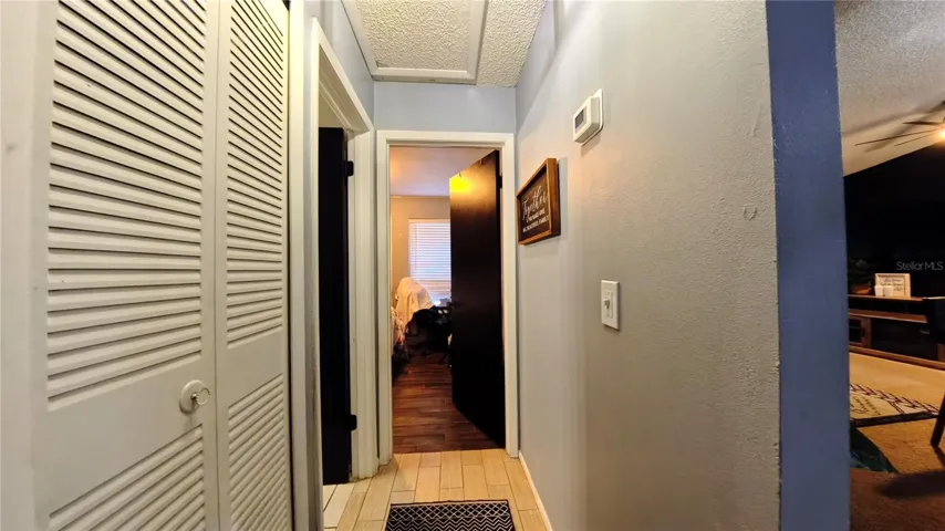 Hallway leading to bedrooms