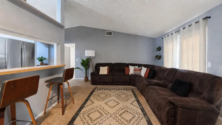 Living room, additional angle