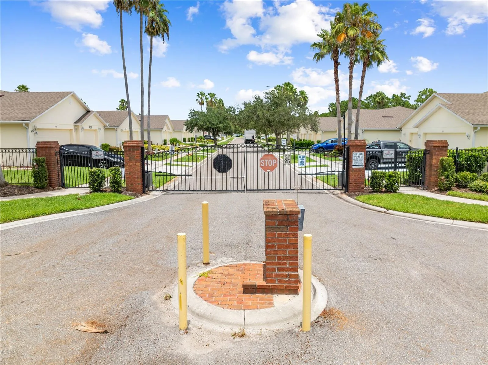 Gated Entrance of Club Villas