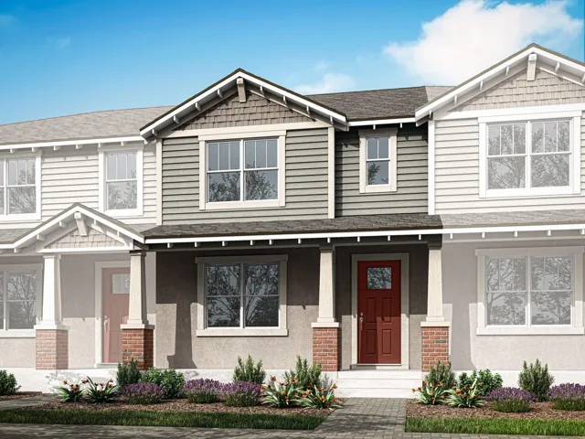Rainwood - Catalina I Floorplan - Craftsman Elevation - Architect's Rendering