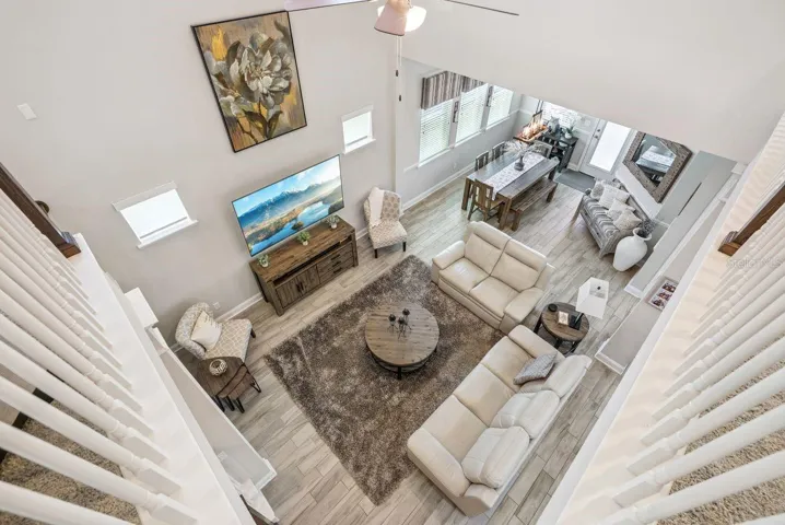 Second Floor overlooking Great Room