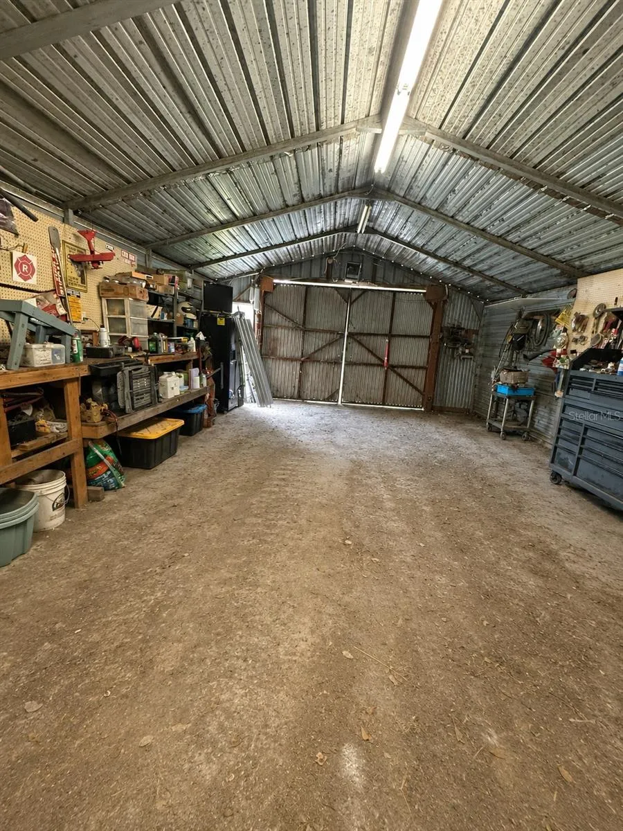 Entrance to the detached 25 X 40 workshop