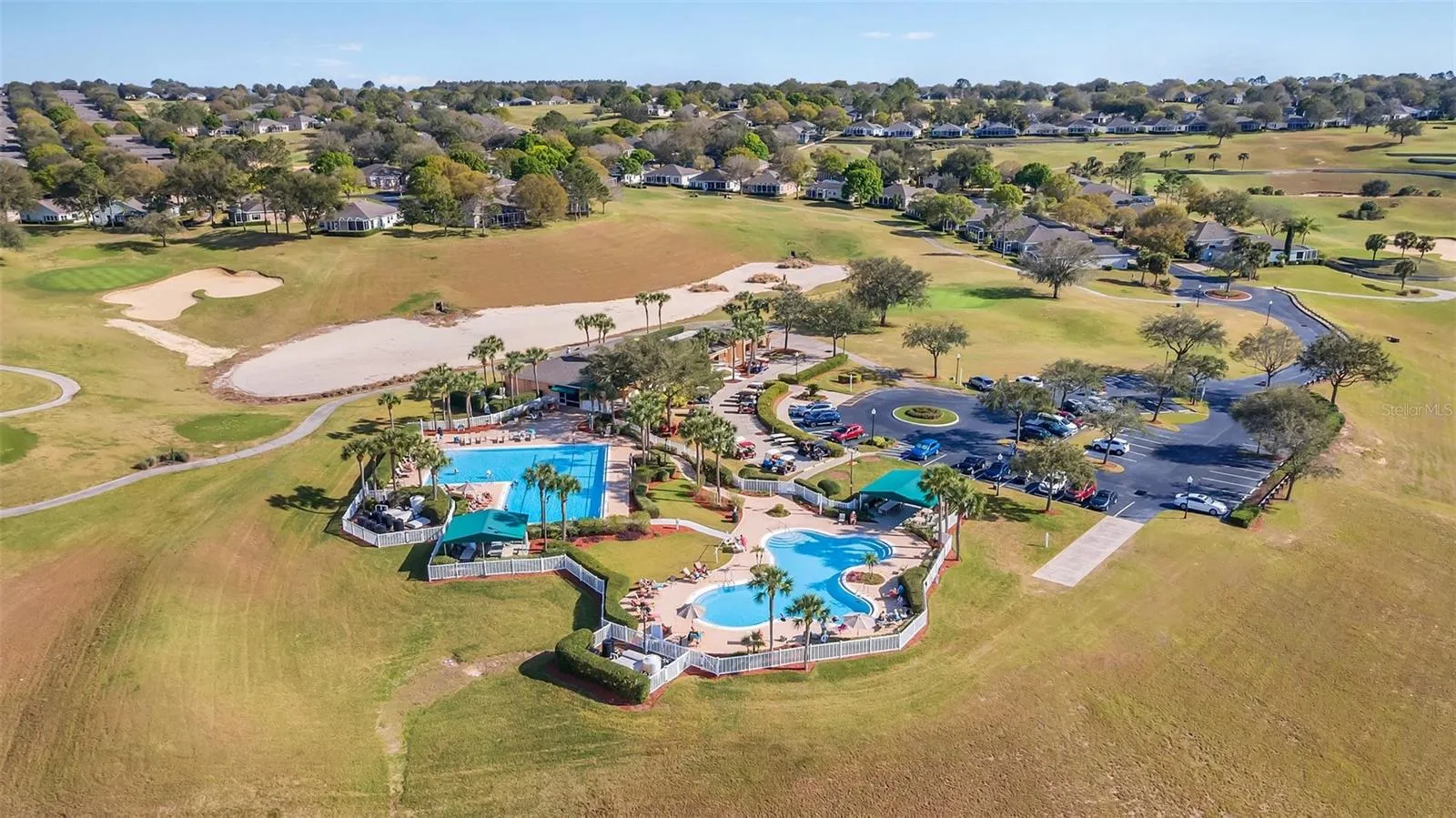 North Spa has 2 pools, pauser3 course &amp; small clubho