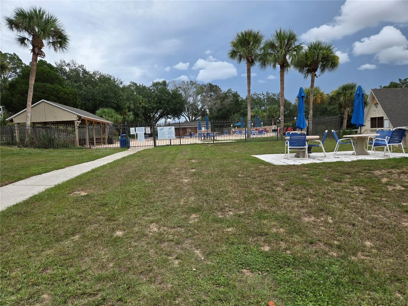 Pool area