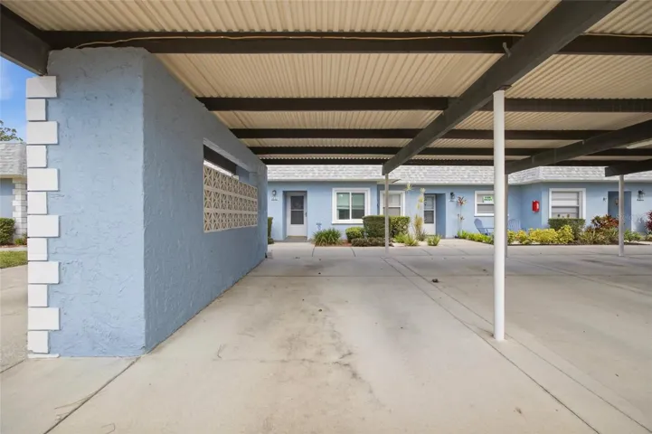 Carport Space - to the right of residence