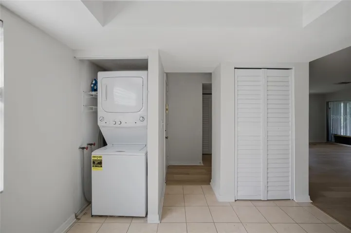 Laundry Area - In Kitchen