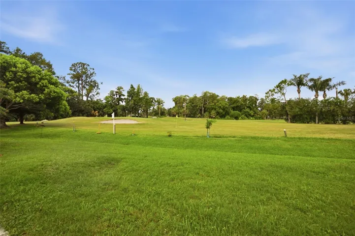 Backyard view overlooking Golf Course
