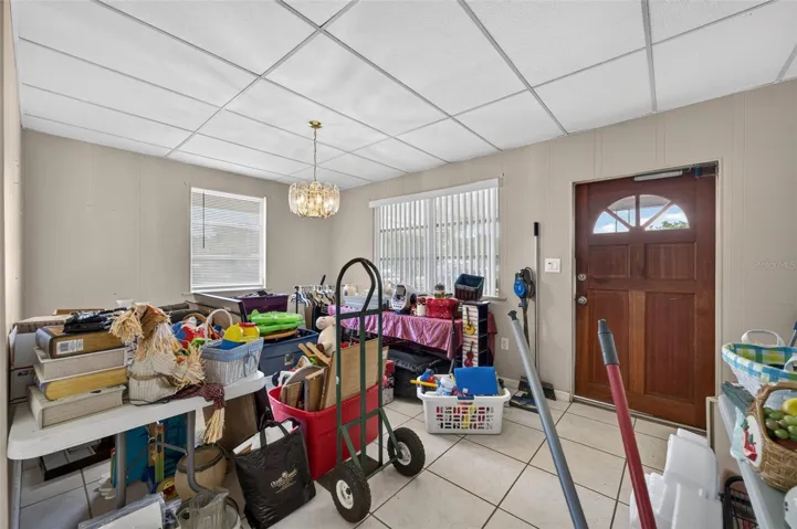 Utility/storage room.