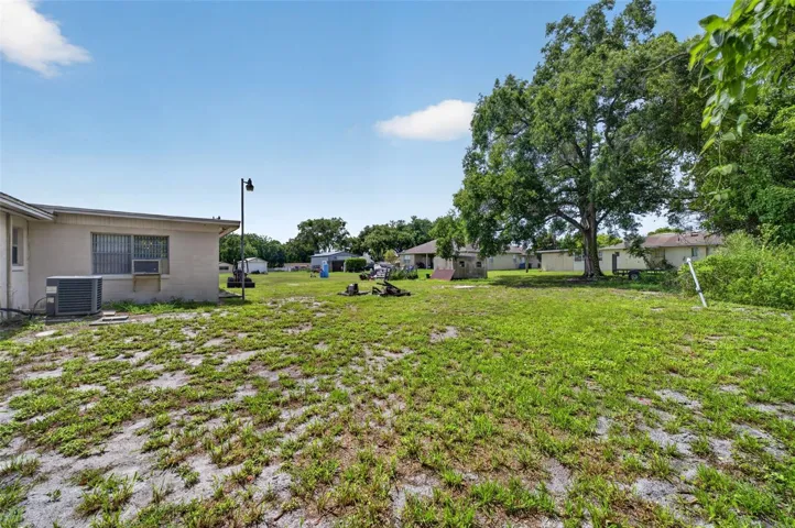 Side yard — added width supports lot-split configuration options.