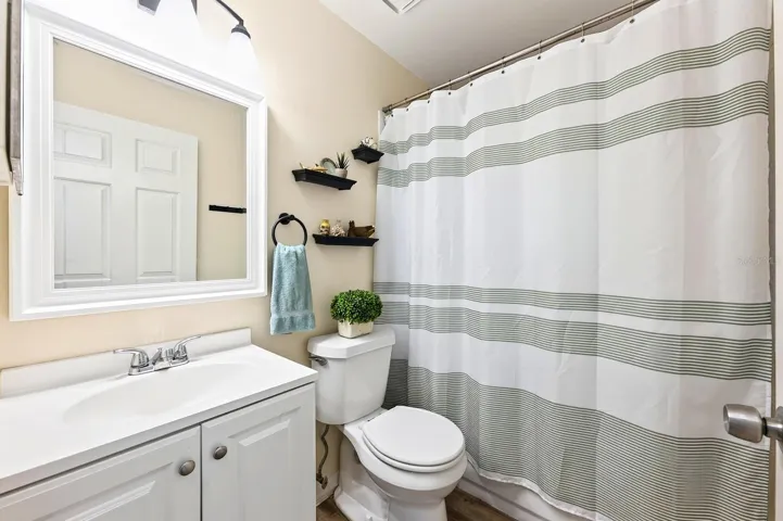 Second full bath.