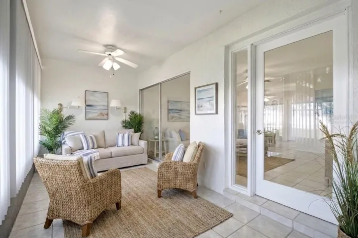 Virtually staged bonus front lanai for year round enjoyment~