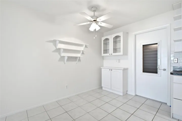 Built in cabinets for the perfect coffee bar~