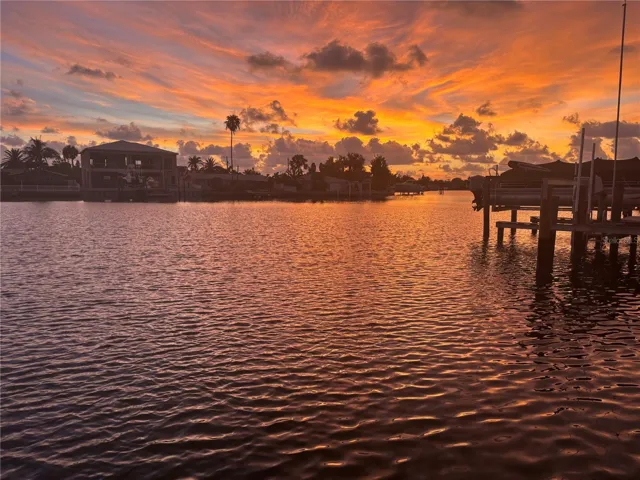 Sunset from Dock