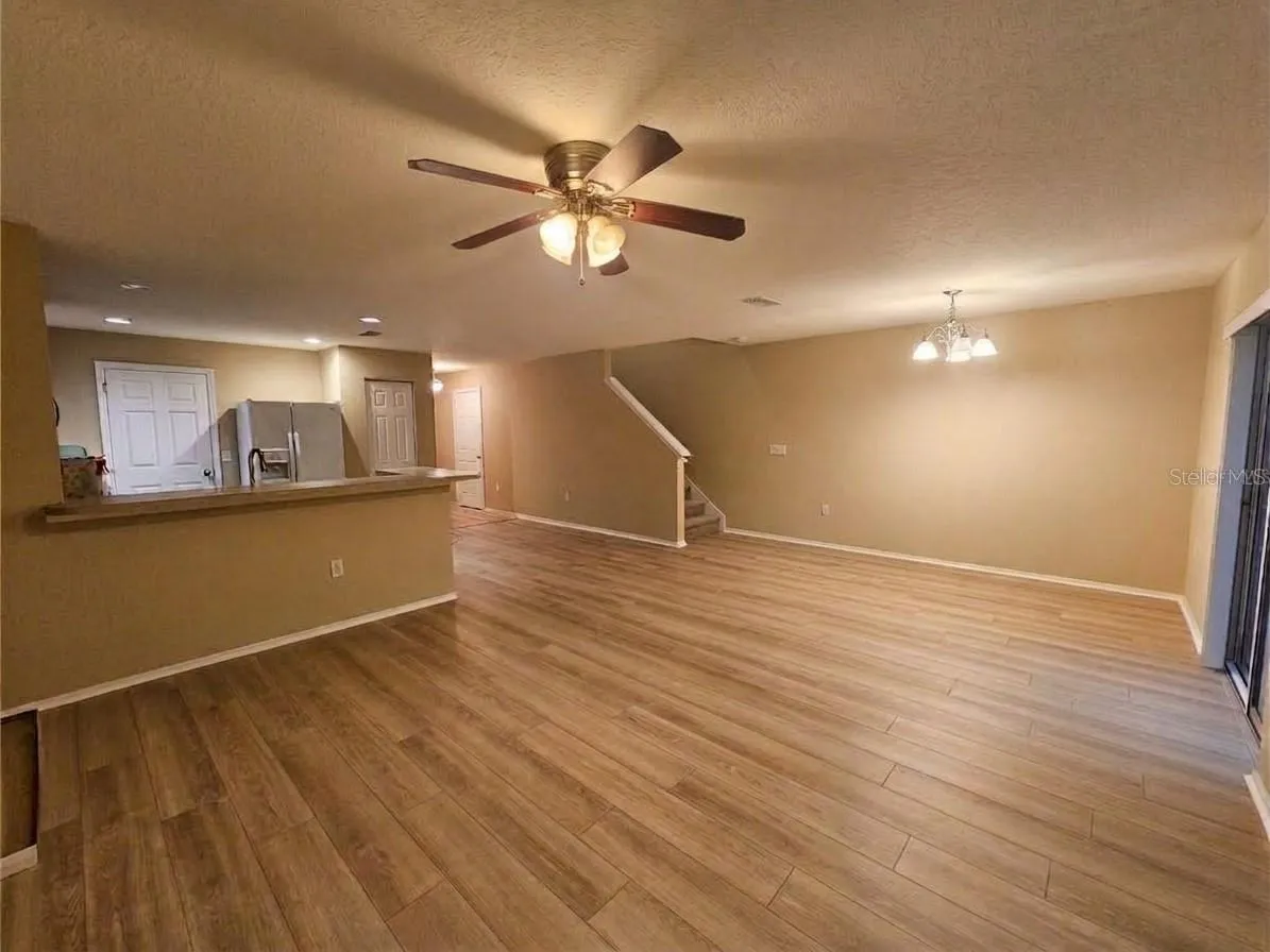 Newer Luxury Laminate in the Family Room