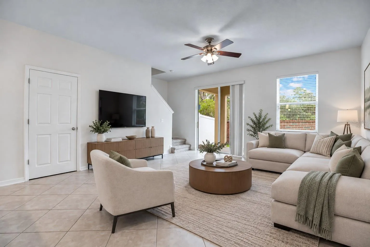 Virtually Staged - Living Room