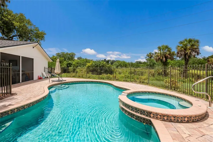 Gas heated hot tub