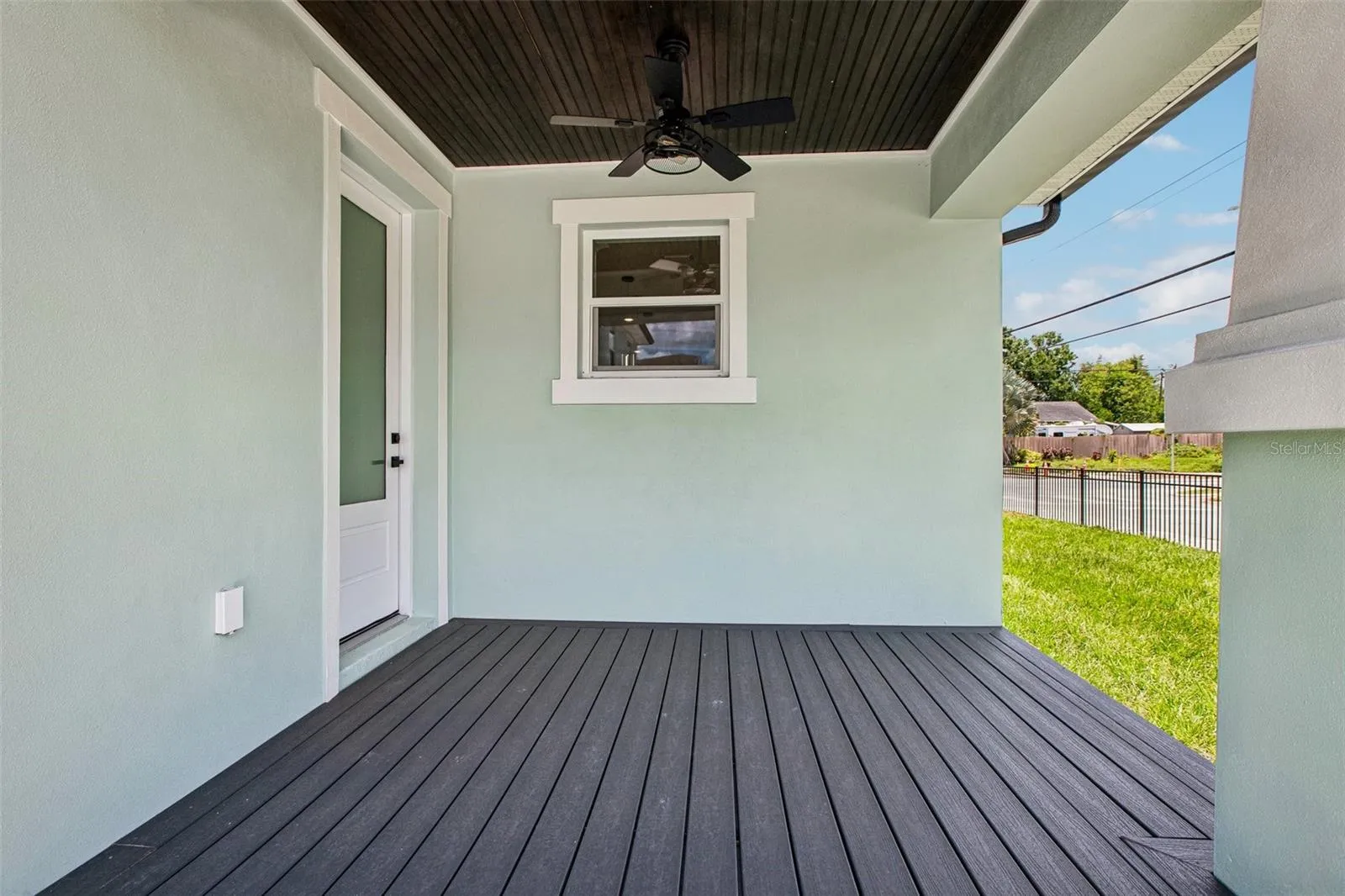 Rear Patio