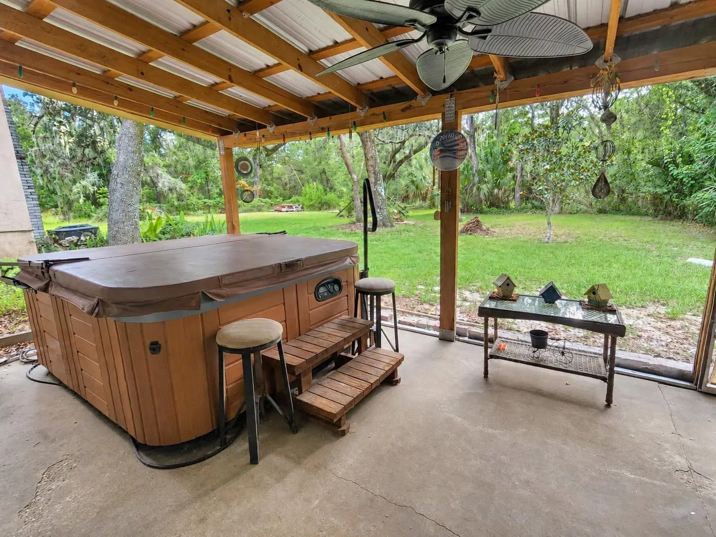 Screened Porch View