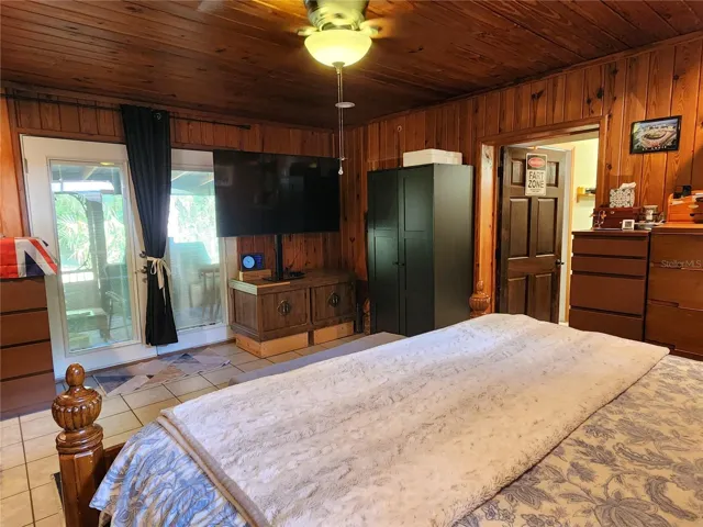 French Doors to Screened Porch