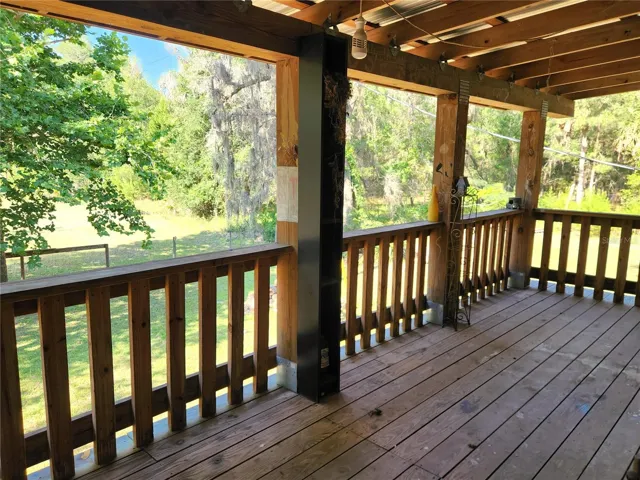 Upstairs Balcony
