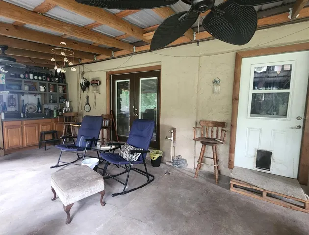 Screened Porch Interior