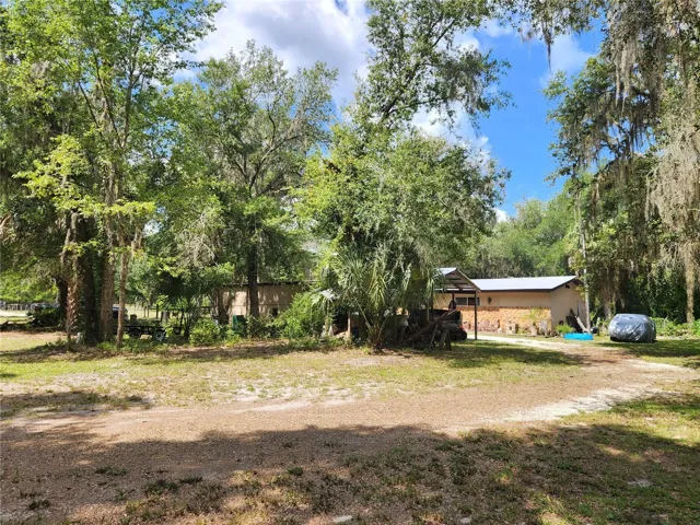 View Toward Carport