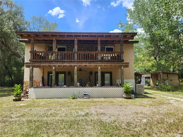Covered Porch and Balcony