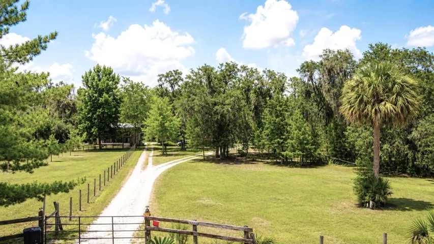 Aerial View of Driveway