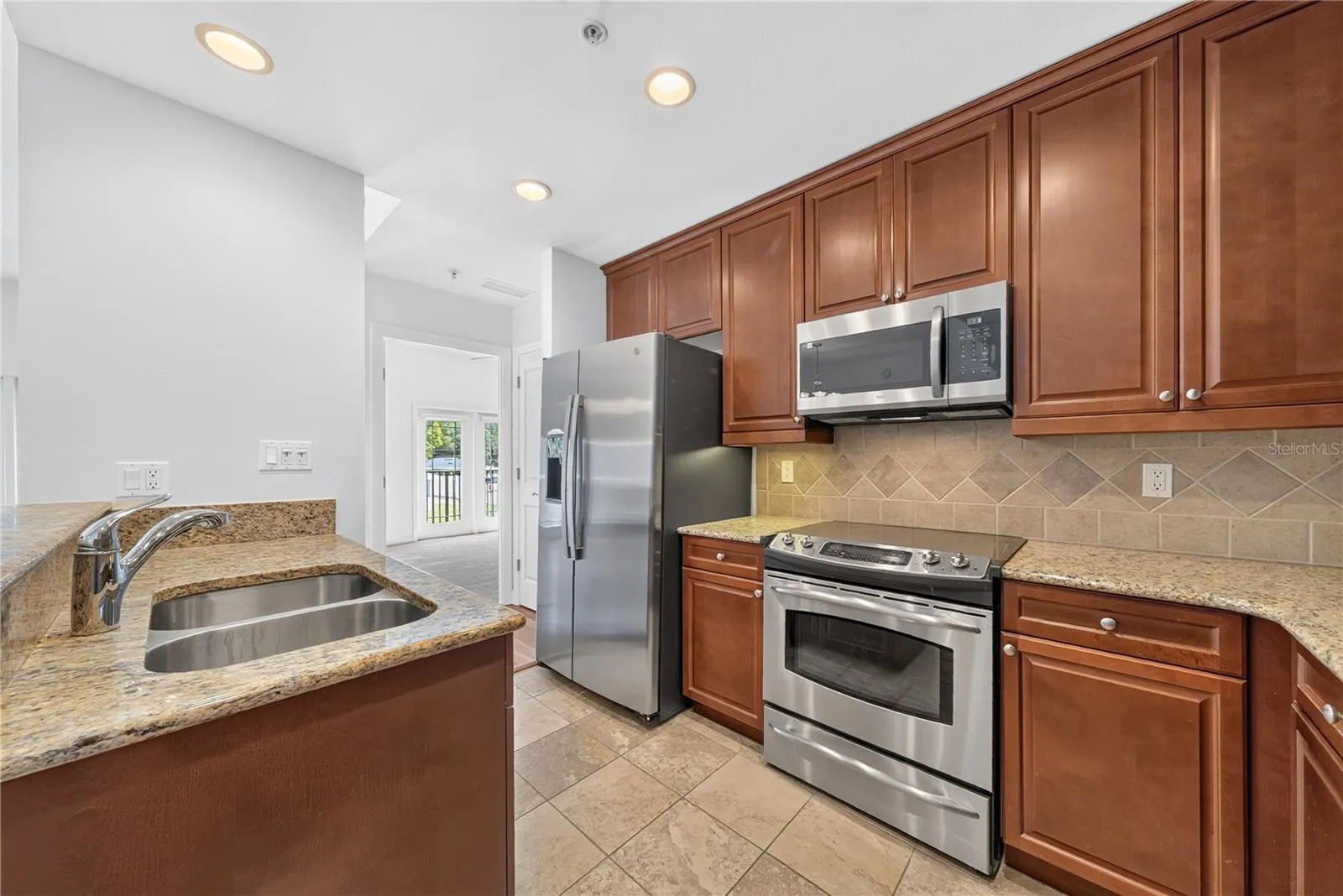 Kitchen with New Appliances