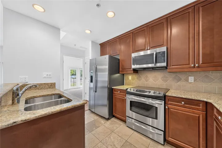 Kitchen with New Appliances