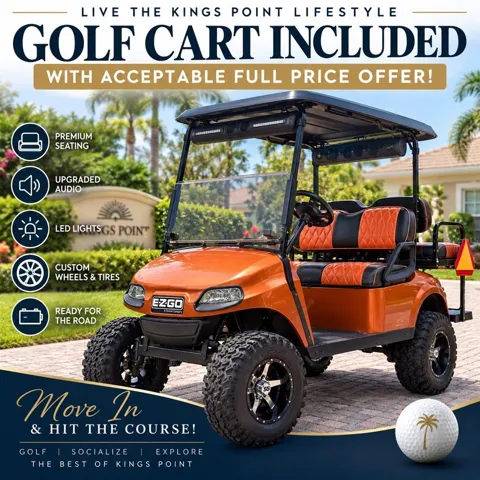 Free golf cart with full price offer