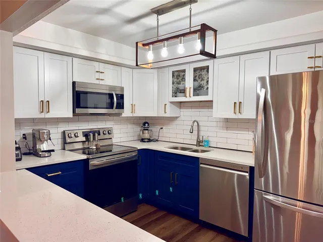 New stainless steel appliance package