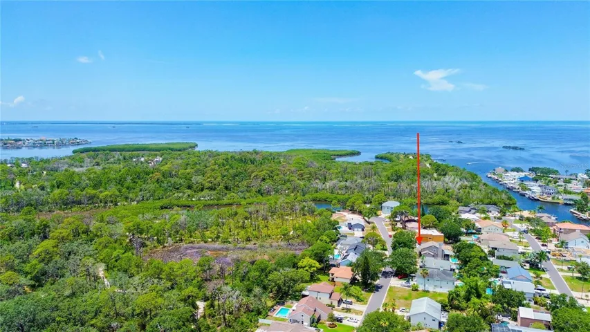 Aerial View of Gulf and Intracoastal