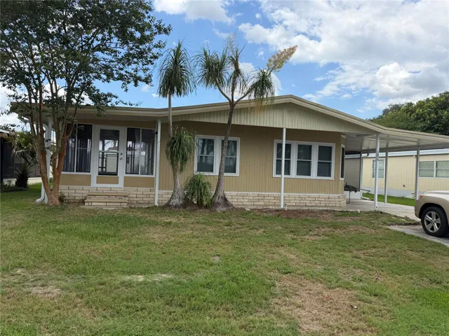 Front of the house