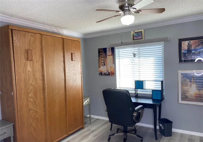 guest room with Murphy bed